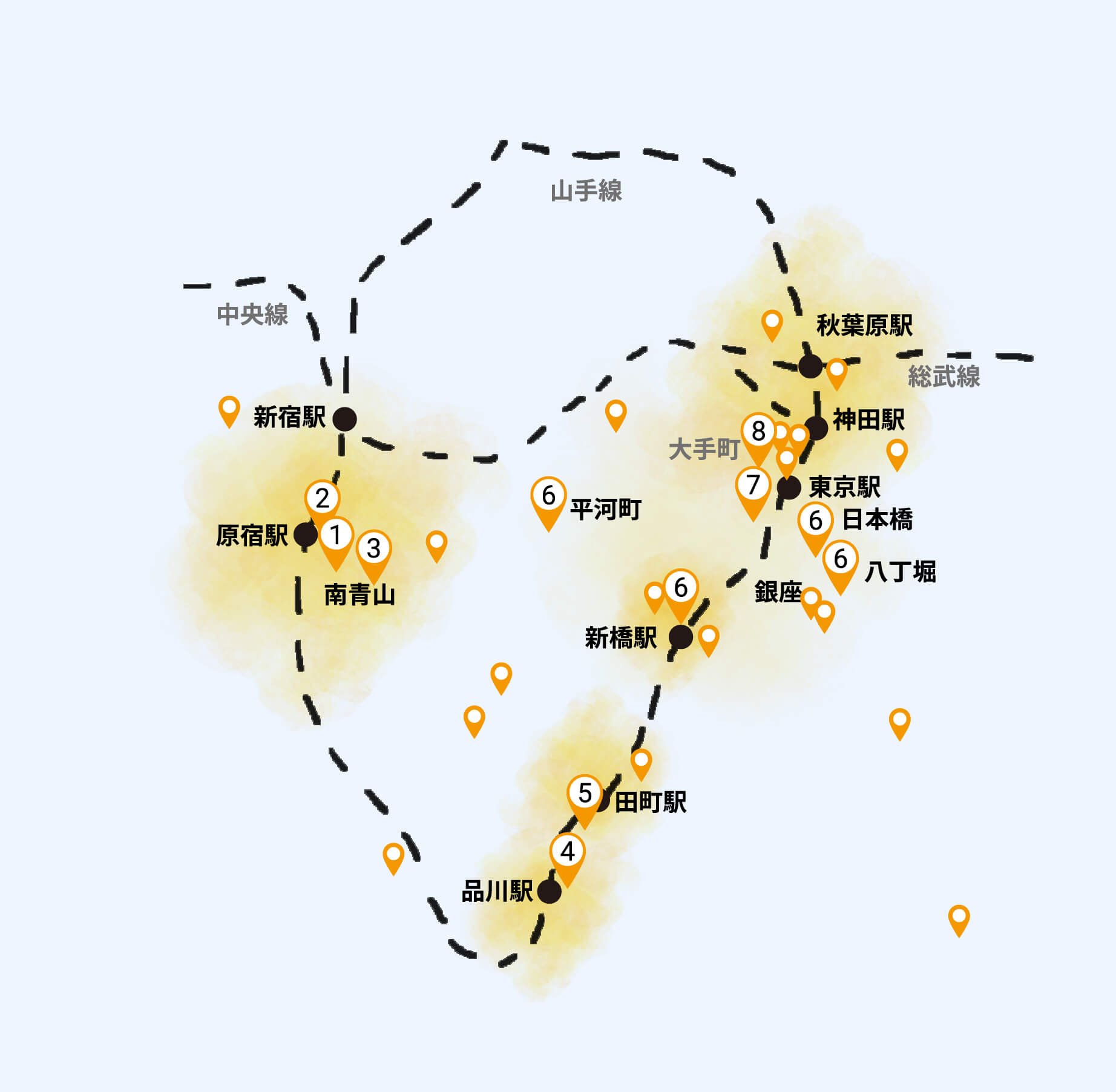 Tokyo map