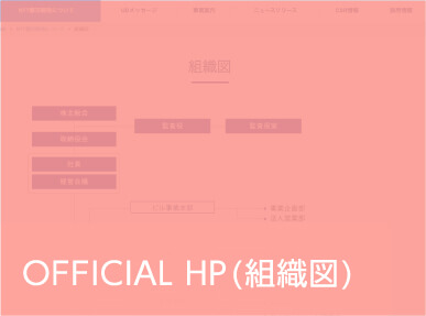 OFFICIAL HP（組織図）